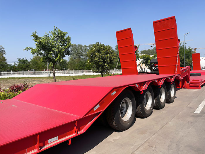 heavy haul trailer for Africa mining projects