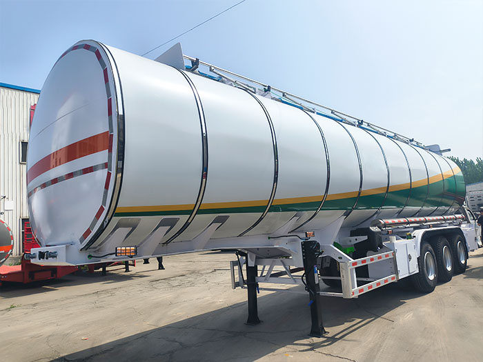 3 Axle Asphalt Transport Tanker Semi Trailer