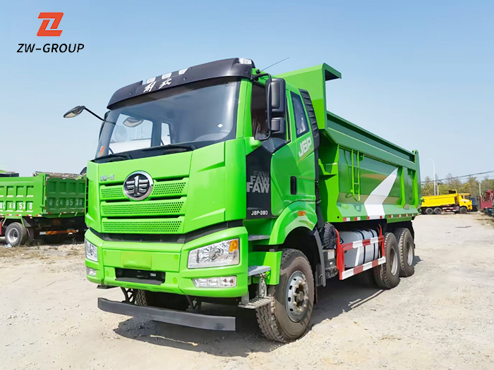 Used FAW J6P dump truck 390HP tipper truck for sale