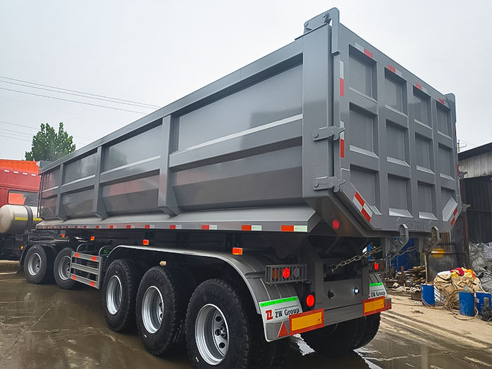 copper ore transport trailer