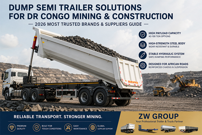 dump semi trailer DR Congo
