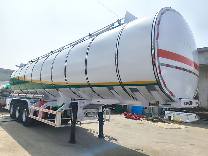 fuel transport trailer Africa logistics