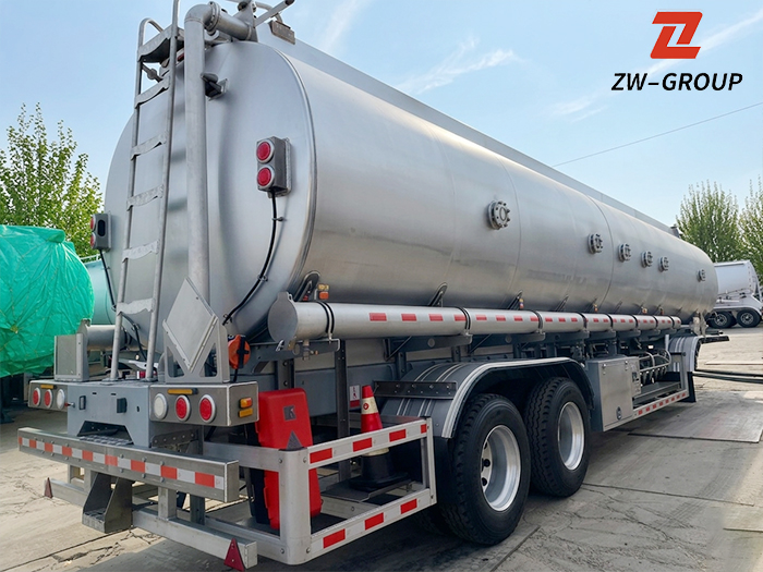 ZW Group fuel tanker trailer ZW Group fuel tanker trailer