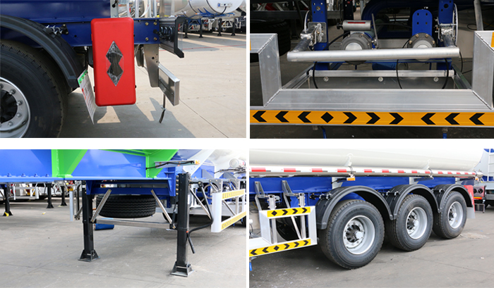 3 axle fuel tanker trailer specifications