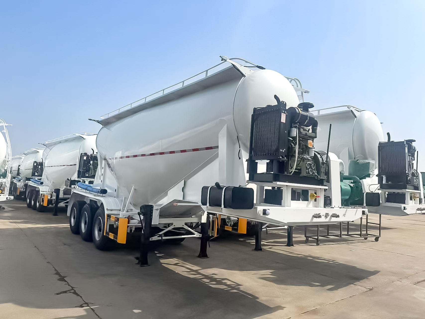 how much is cement bulk trailer in GCC countries