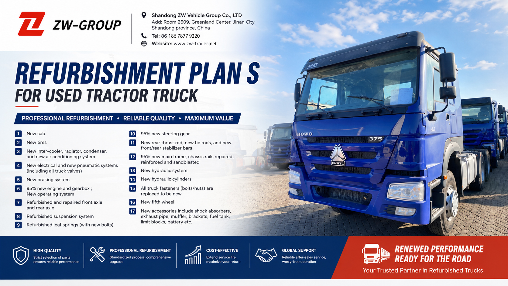 used tractor truck used tractor truck
