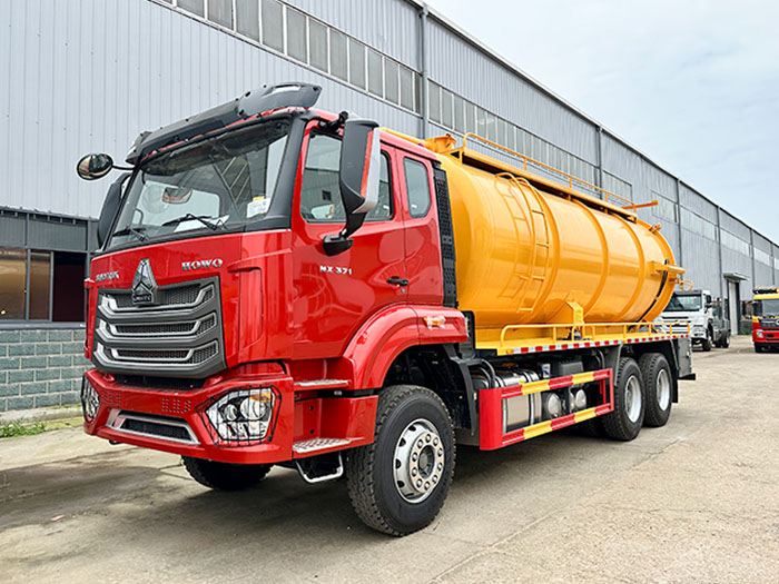 HOWO NX 371HP sewage suction truck HOWO NX 371HP sewage suction truck