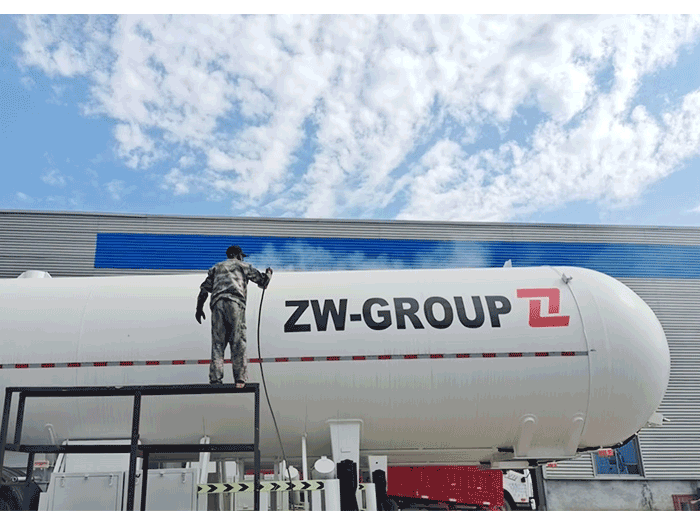 3 Axle LPG Tanker Semi Trailer | LPG Transport Trailer