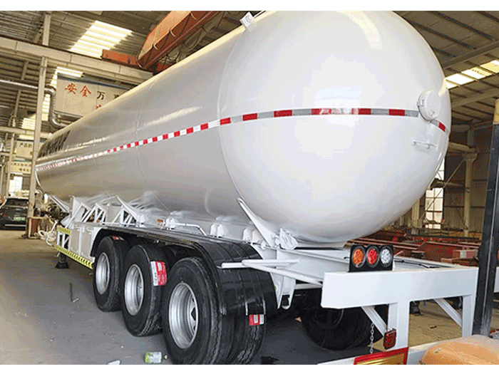 3 Axle LPG Tanker Semi Trailer | LPG Transport Trailer