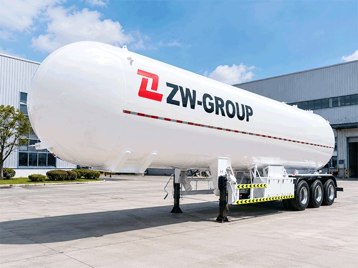 3 Axle LPG Tanker Semi Trailer | LPG Transport Trailer