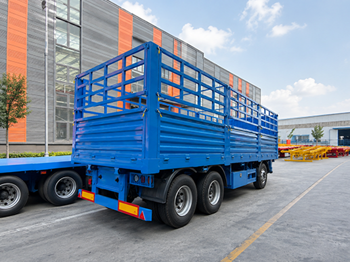 3 axle cargo transport fence full drawbar trailer 3 axle cargo transport fence full drawbar trailer