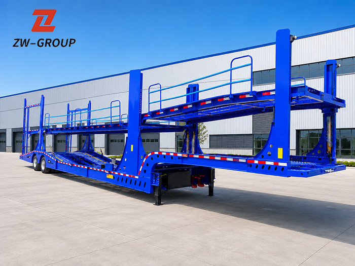 2 Axle 8 Units Car Carrier Semi Trailer | ZW Group