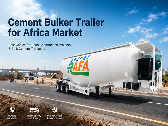 Cement Bulker Trailer for Africa Market: Best Choice for Road Construction Projects & Bulk Cement Transport