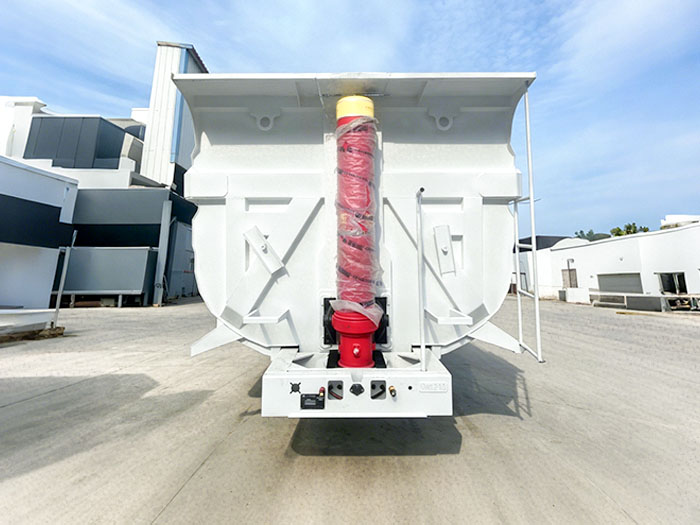 4 Axle 40CBM Dump Semi Trailer