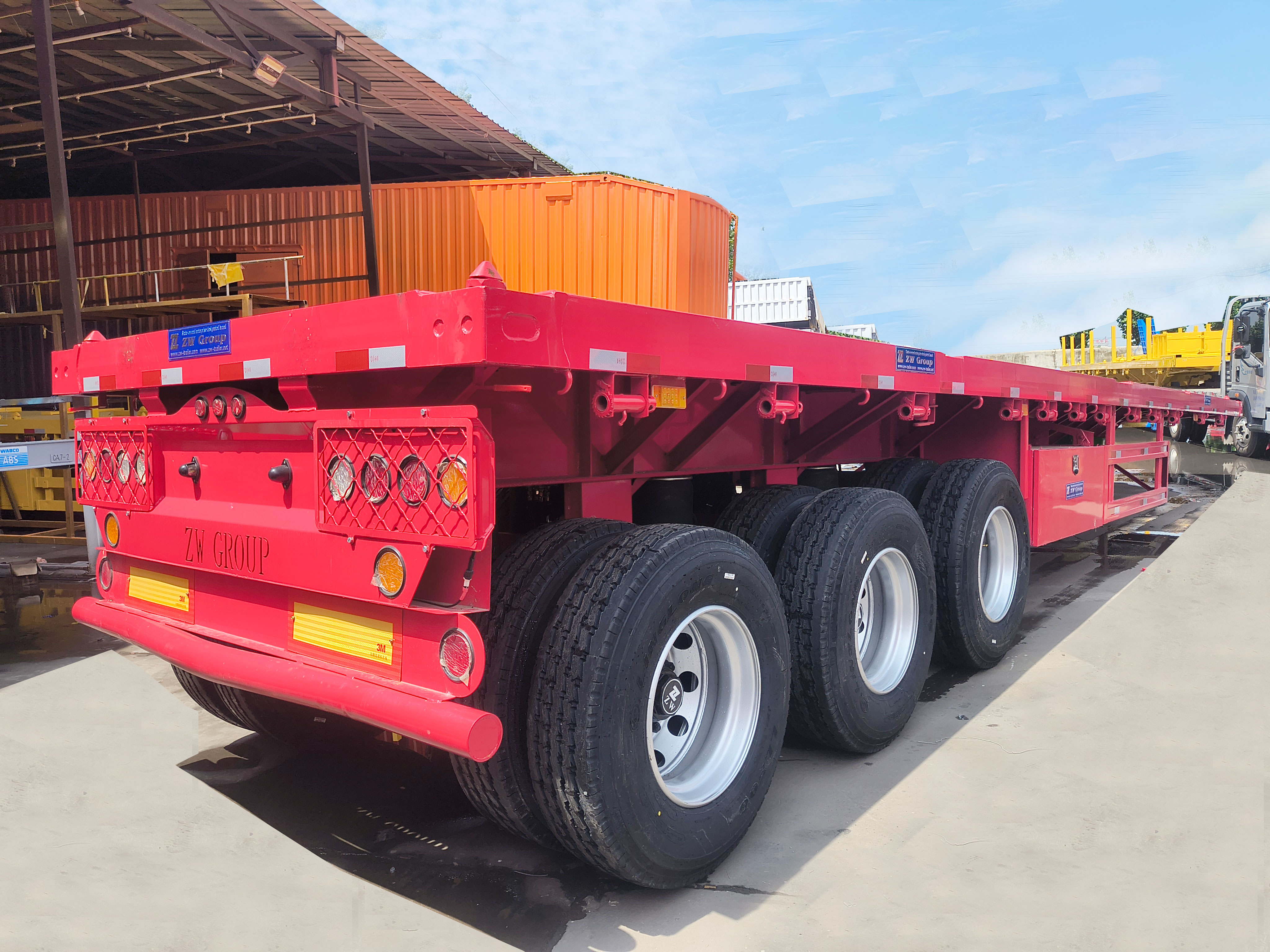 ZW Group flatbed trailer ZW Group flatbed trailer
