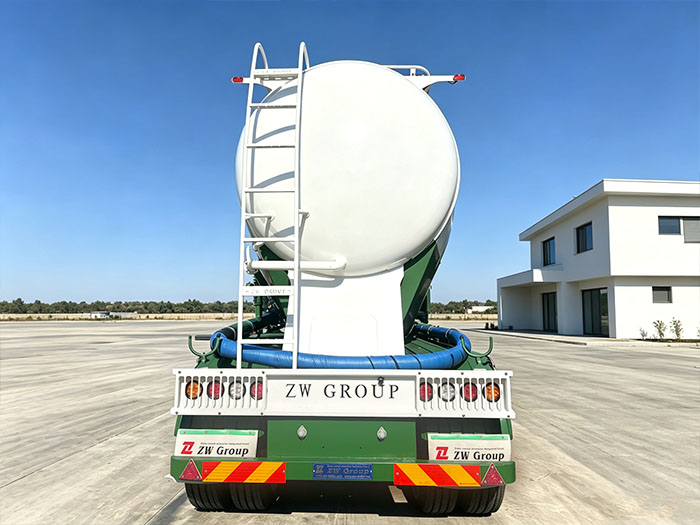 Bulk Cement Tanker Semi Trailer for Dry Powder Transport