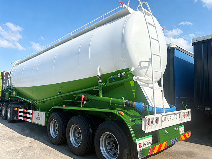 Bulk Cement Tanker Semi Trailer for Dry Powder Transport