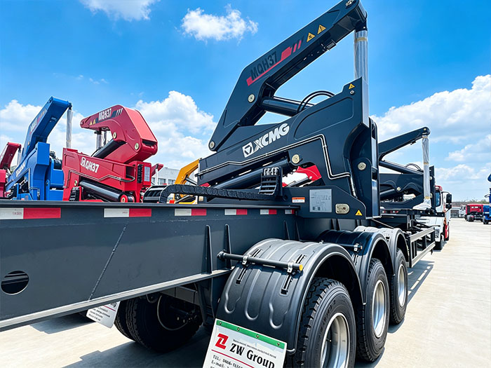 XCMG MQH37 37 Ton 3 Axle 40ft Container Side Loader Trailer for 20ft & 40ft Containers