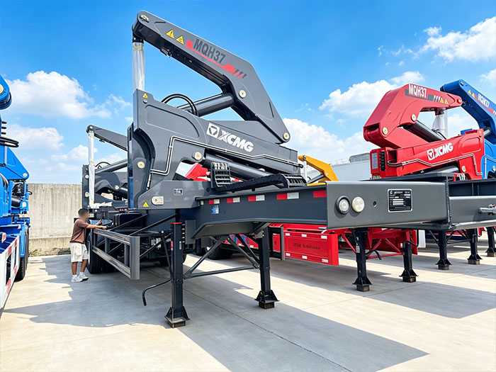 3 axle container side loader trailer 3 axle container side loader trailer