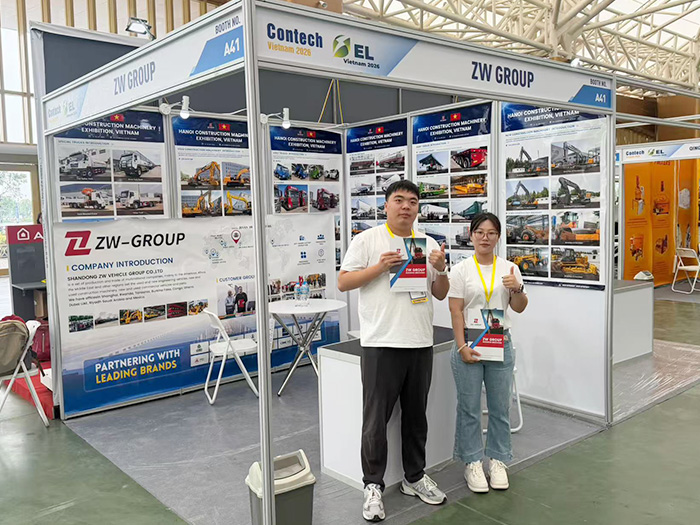 ZW Vehicle Group at the 2026 Hanoi Construction Machinery Exhibition – Day 1