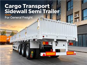 Cargo Transport Sidewall Semi Trailer for Sale | ZW Group