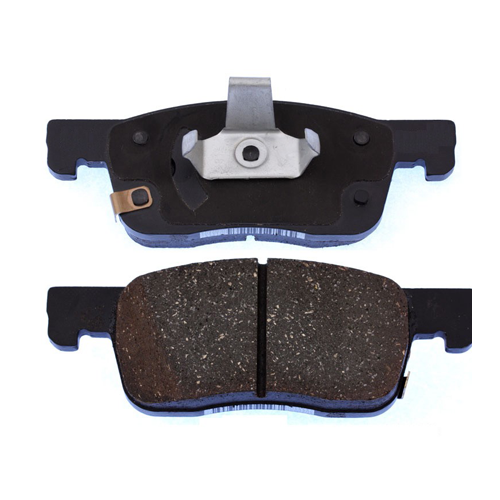 Supply brake pads on car