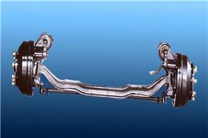 Vehicle front axle detection method