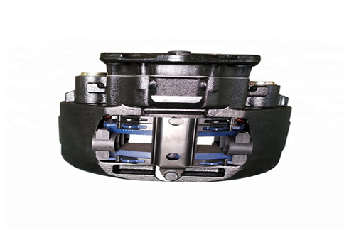 Air disc brake noise and brake fluid problem solving method