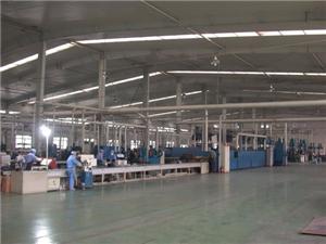 The workshop of brake pads