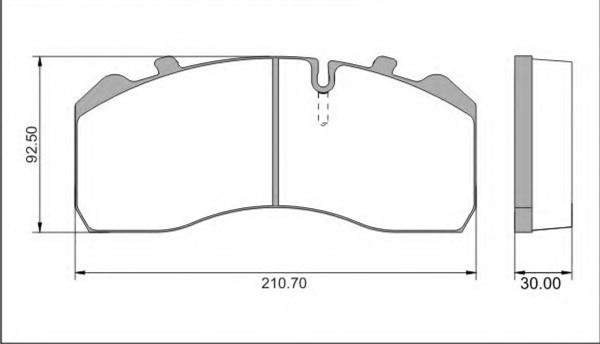 CV Brake Pads 29095/29093