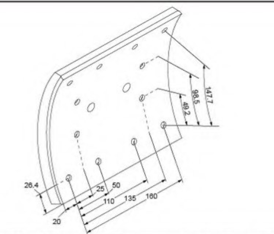 CV LINING WVA19116/19119