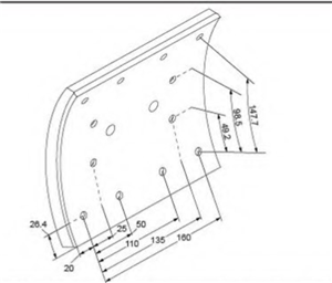 CV LINING WVA19116/19119