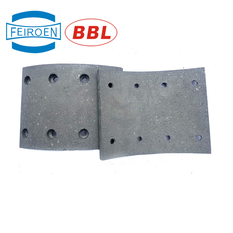 China Manufacturer High quality asbestos free BRAKE LINING