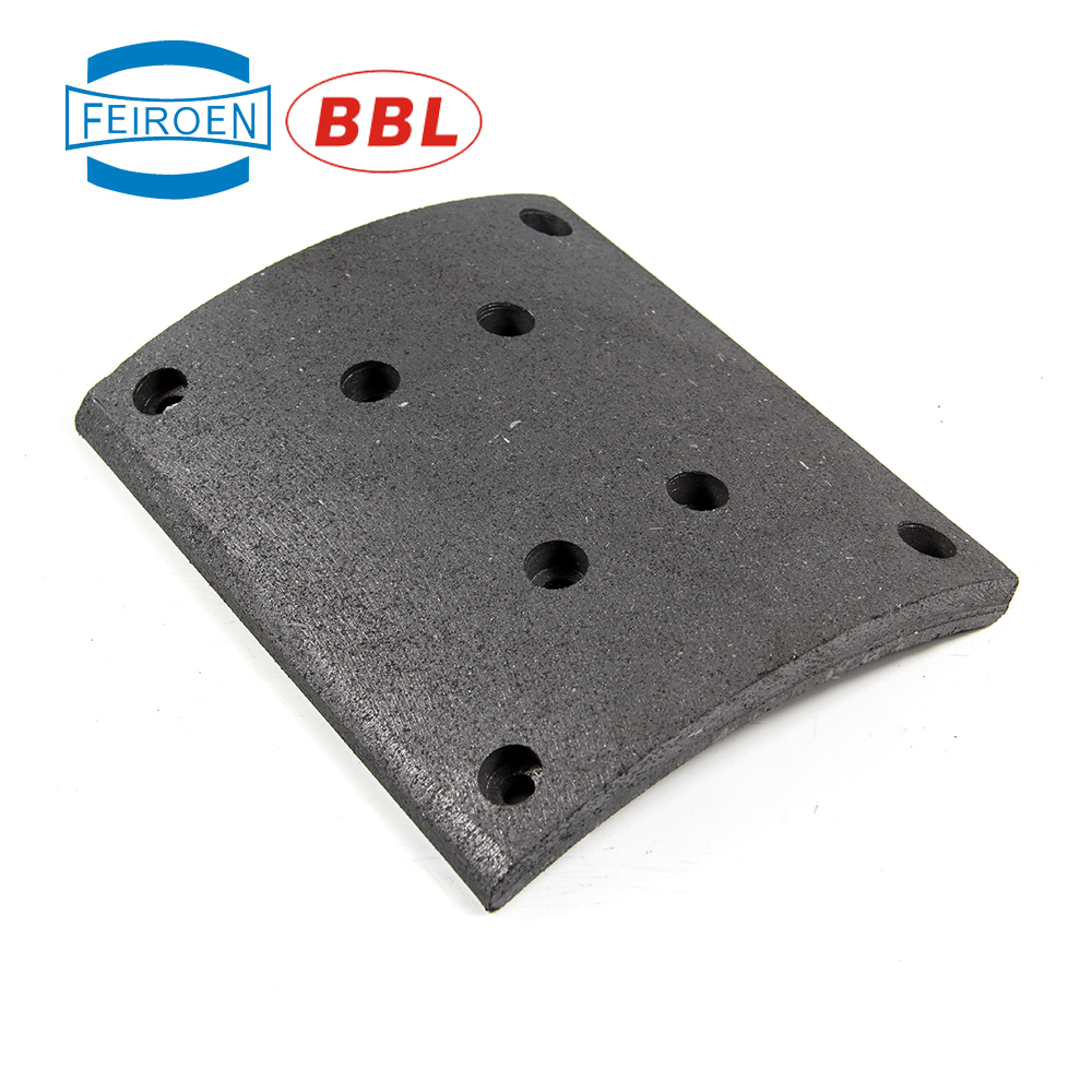 Truck Spare Parts Brake Lining Asbestos Free brake lining for truck