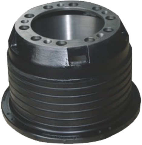 OEM rear right left heavy duty truck drum brake drum factory in china