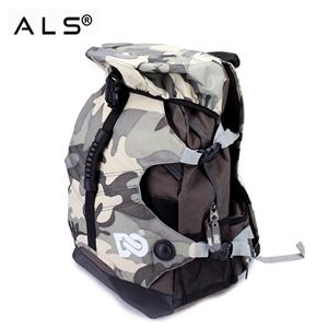 Skate Roller Shoe Backpack With Elastic Band