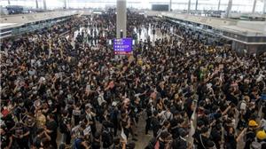 Das HK-Verbindungsbüro prangert Gewalttaten gegen Festlandreisende an
