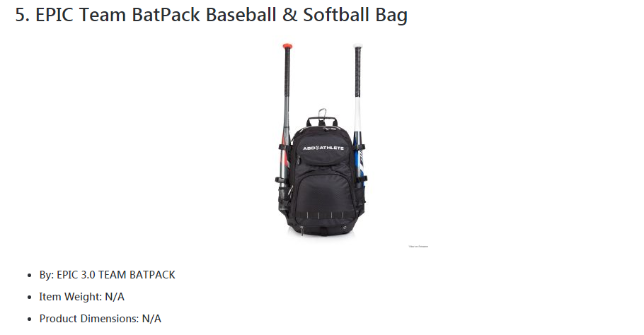 Baseball trolley bag