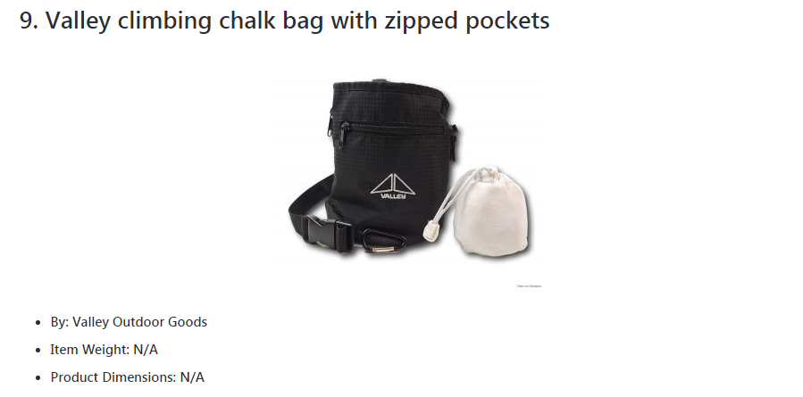 Chalk Bag