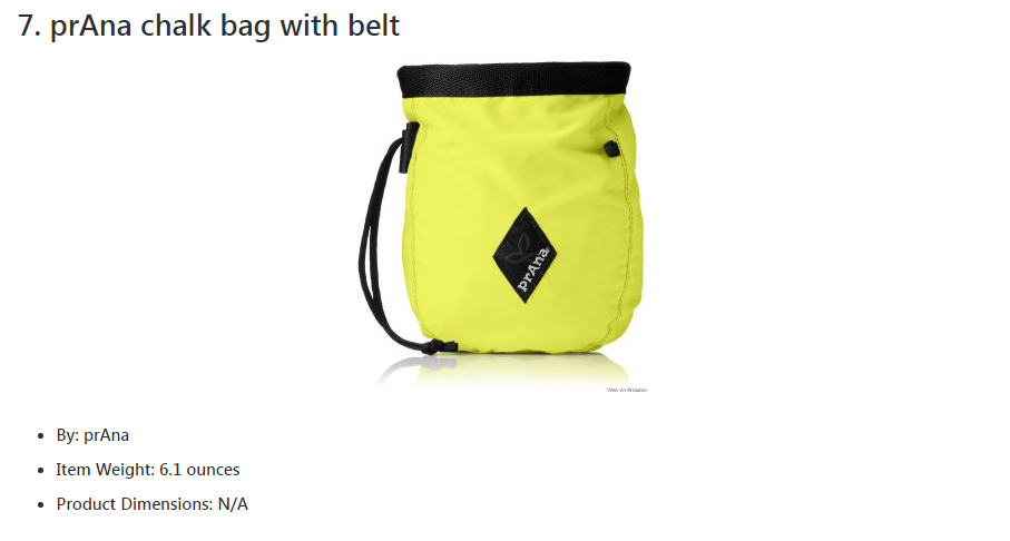 Chalk Bag