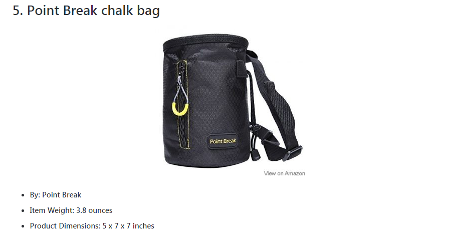 Chalk Bag