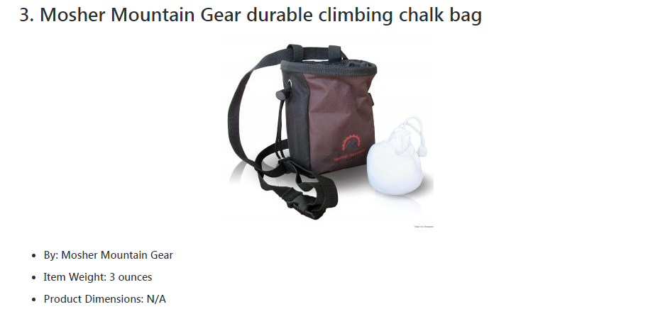 Chalk Bag