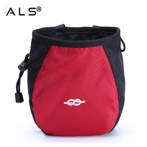 Good Quality Rock Climbing Chalk Bag OEM Polyester Drawstring Climbing Chalk Bag Animal Chalk Bag With Belt