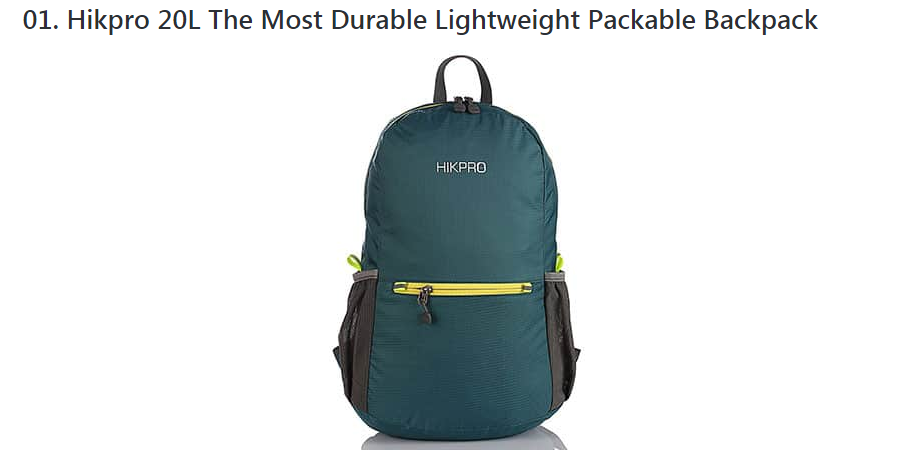 daypack