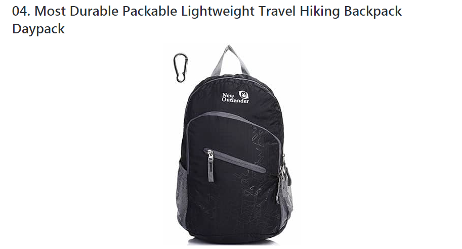 daypack