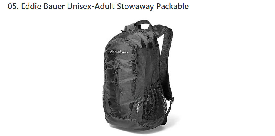 packable daypack