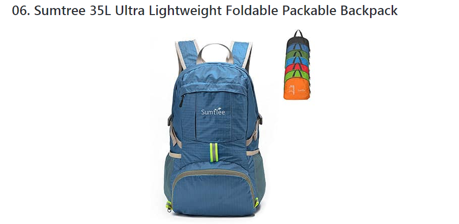 hiking backpack