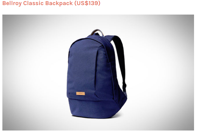 laptop backpack