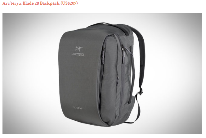 travel backpack