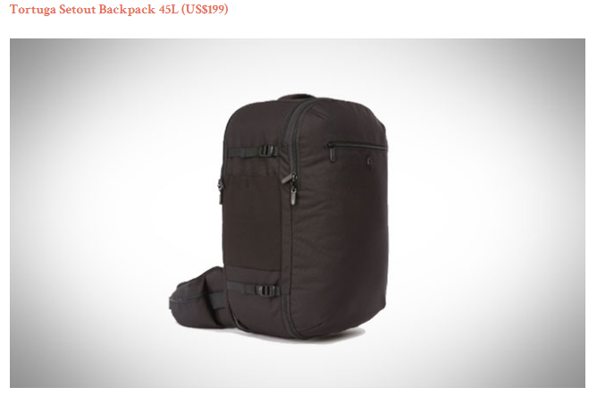 travel backpack